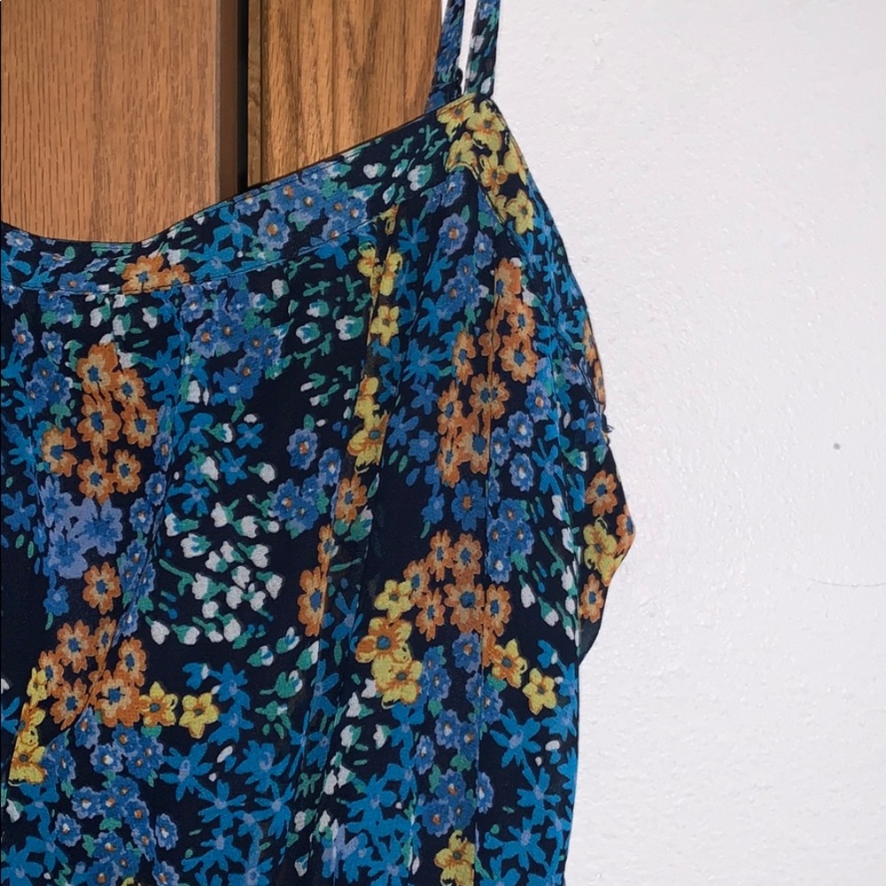 Forever 21 floral belted sundress